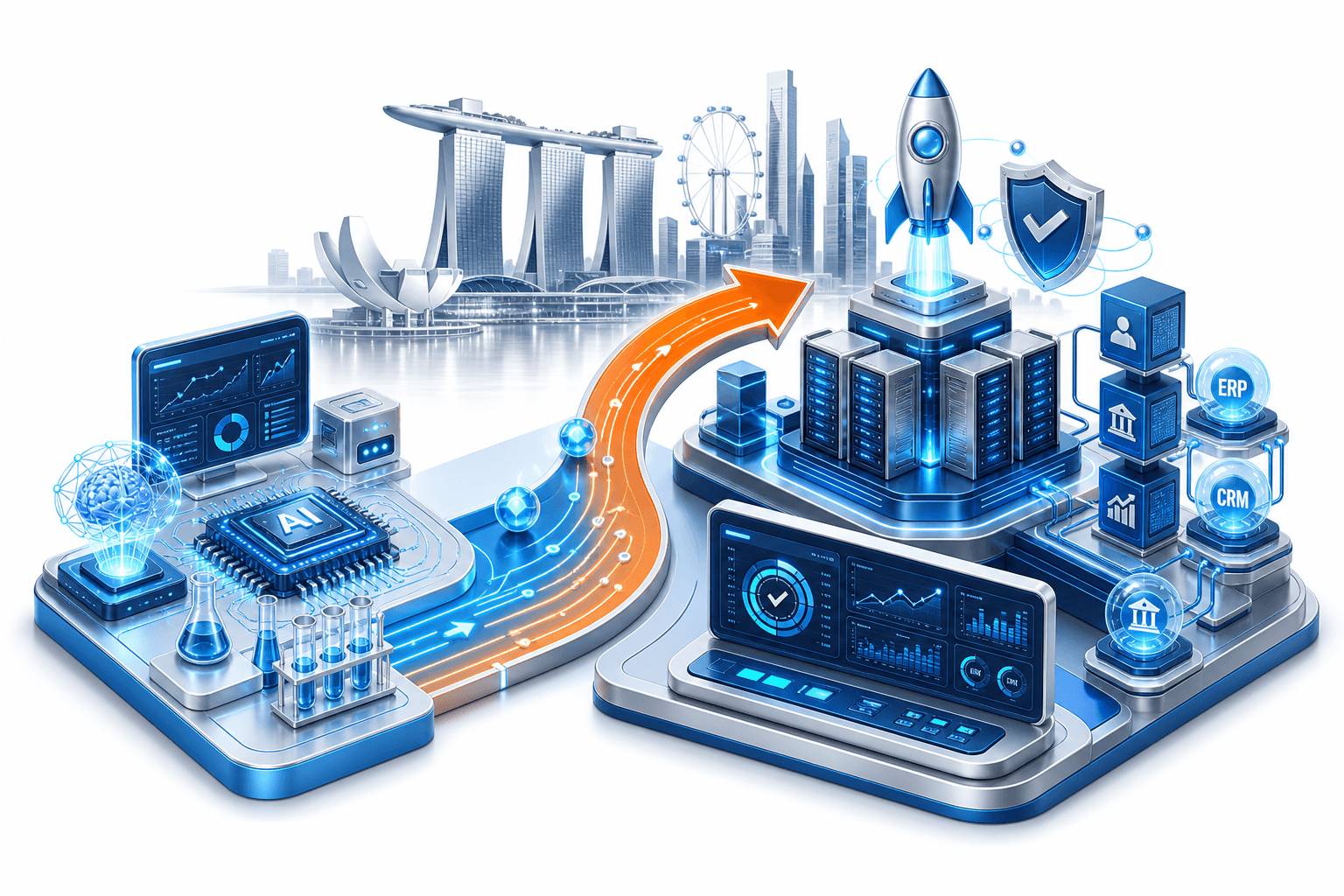 Enterprise AI transformation from pilot to production in Singapore