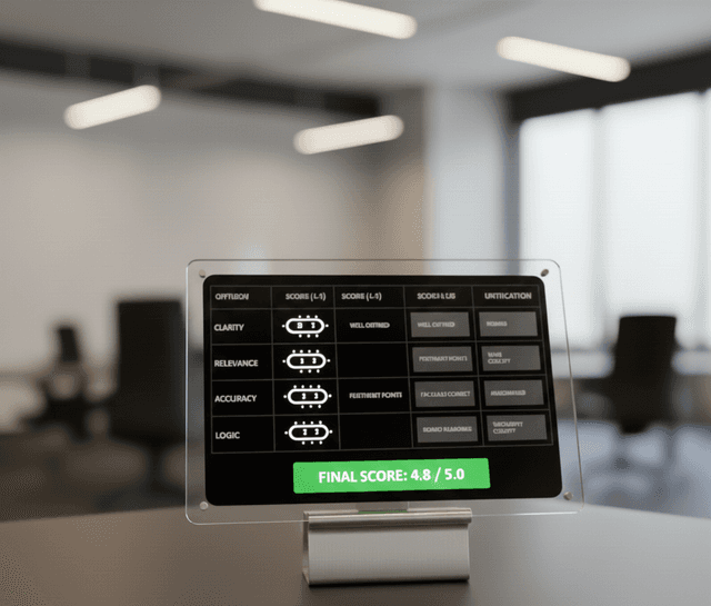 AI Driven Evaluation 