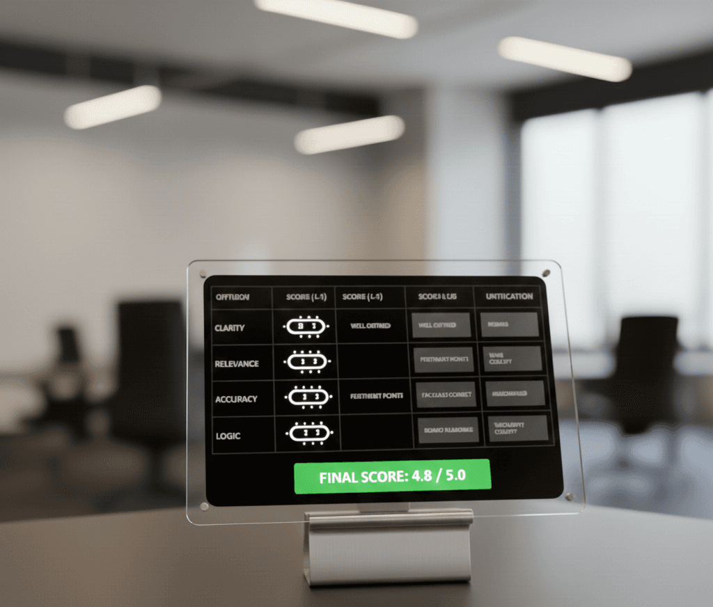 AI Driven Evaluation