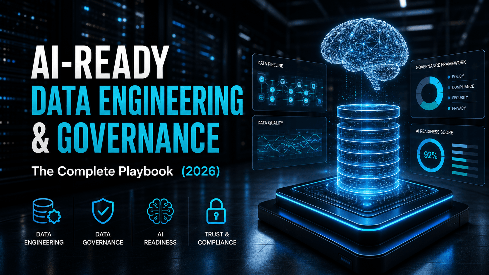 AI-Ready Data Engineering & Governance: The Complete Playbook (2026)