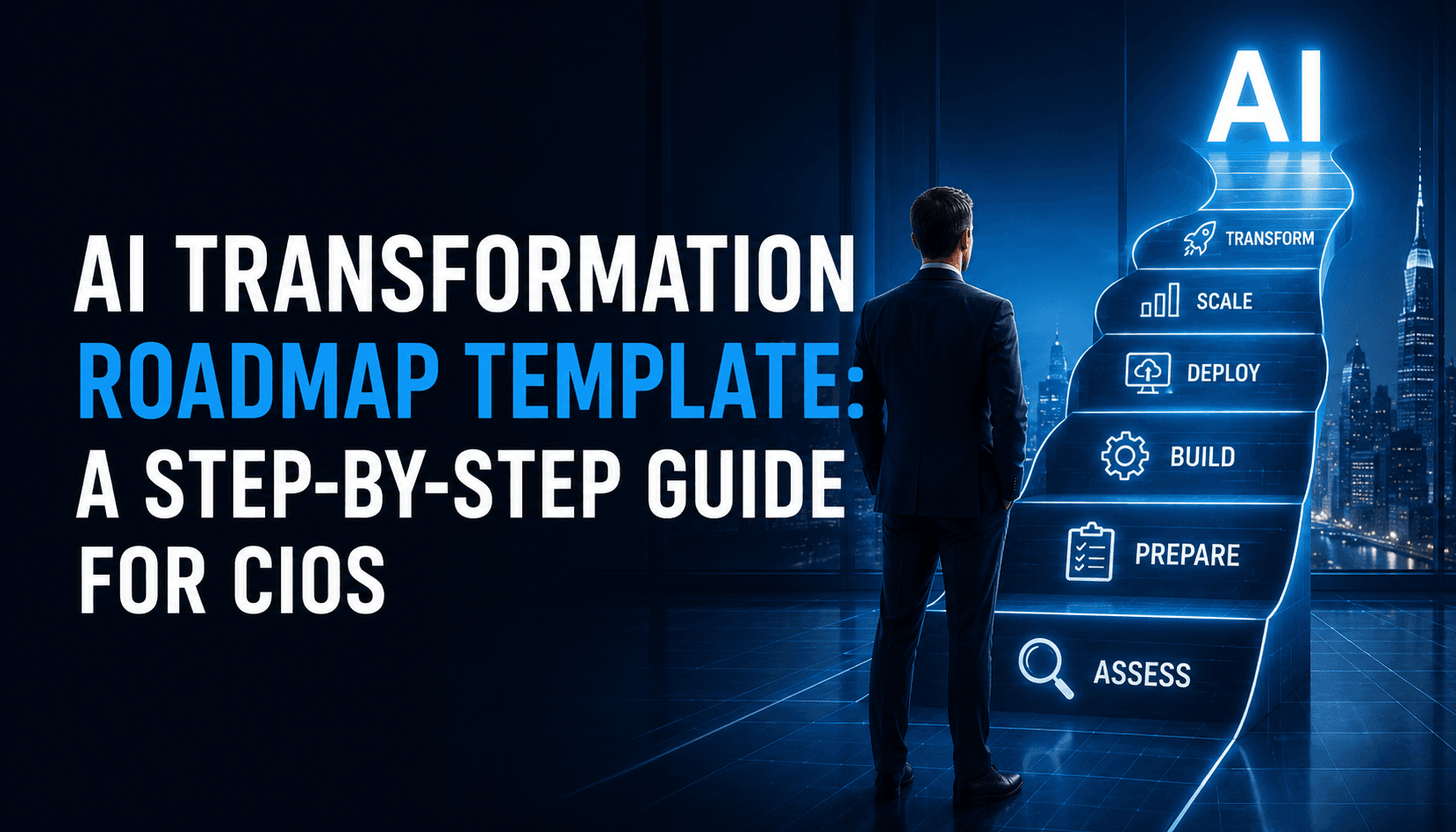 AI transformation roadmap template: a step-by-step guide for CIOs