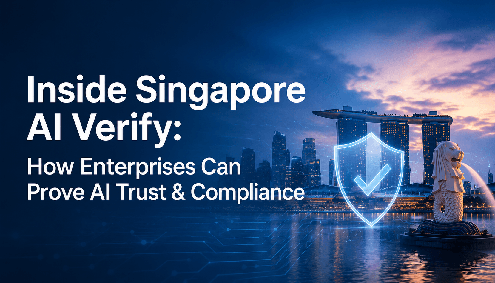 Inside Singapore AI Verify: How Enterprises Can Prove AI Trust & Compliance