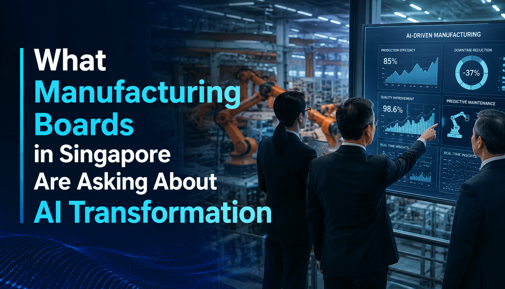 What Manufacturing Boards in Singapore Are Asking About AI Transformation