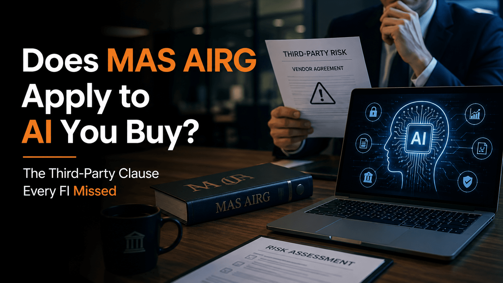 Does MAS AIRG Apply to AI You Buy? The Third-Party Clause Every FI Missed