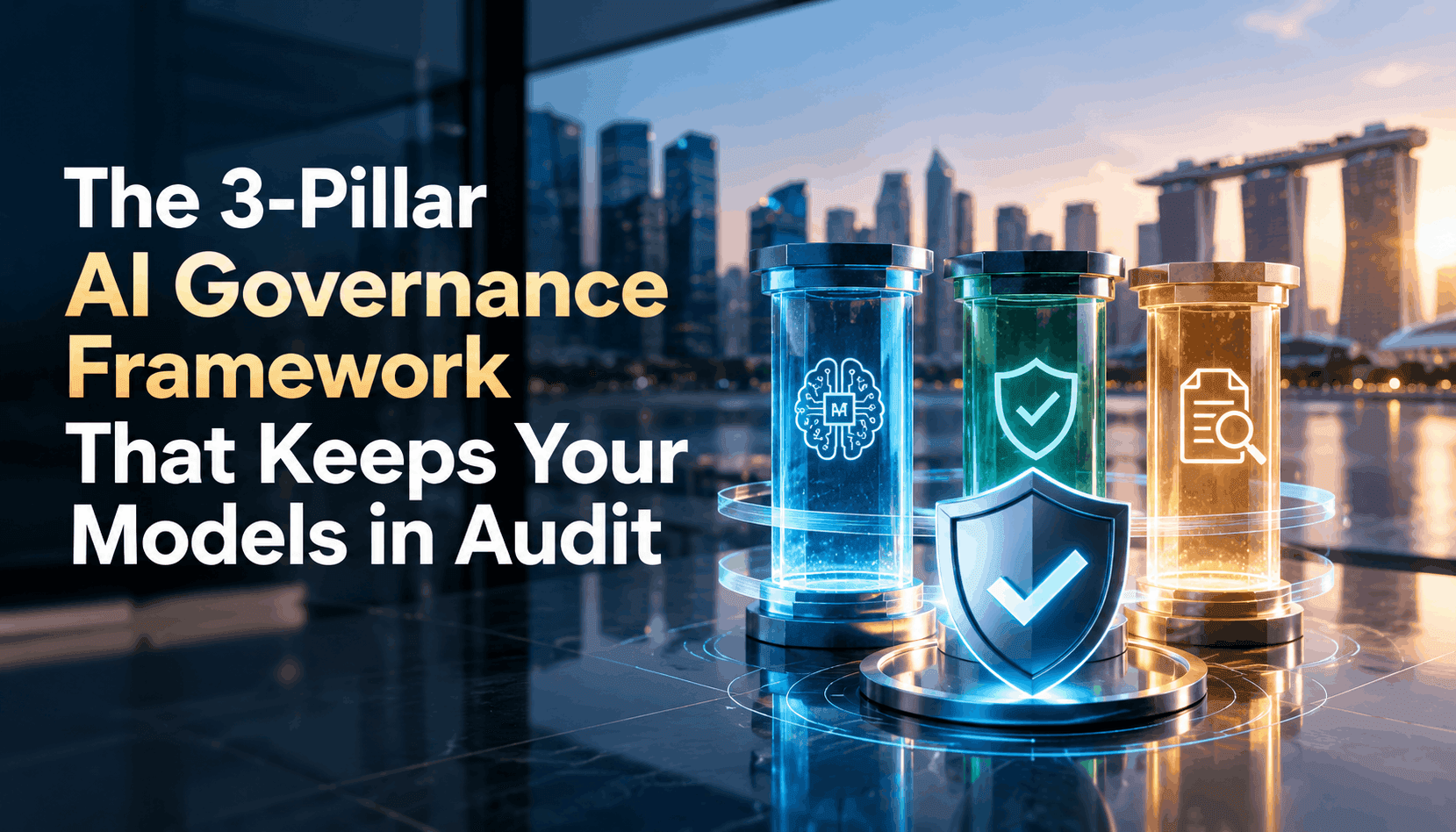 The 3-Pillar AI Governance Framework That Keeps Your Models in Audit
