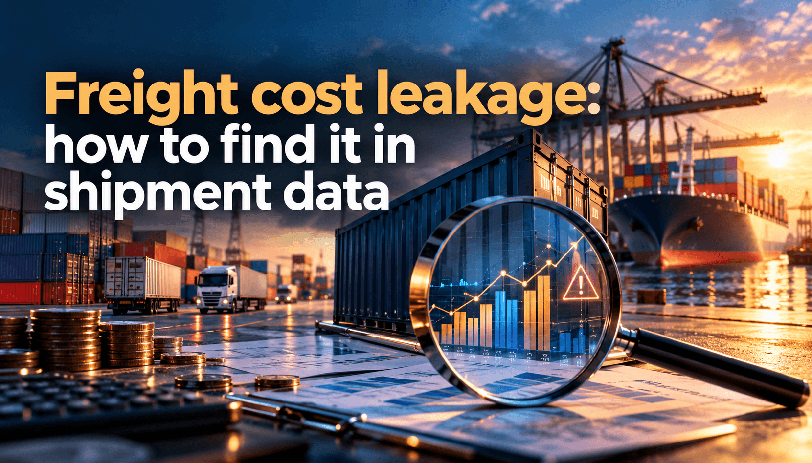 Freight cost leakage: how to find it in shipment data