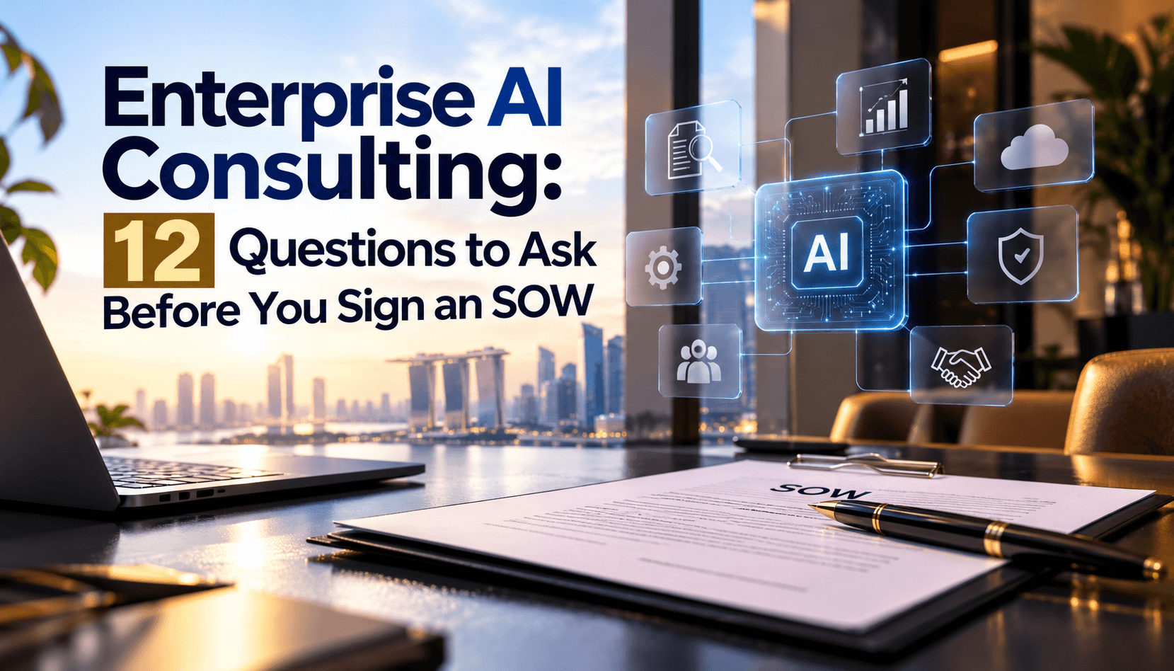 Enterprise AI Consulting: 12 Questions to Ask Before You Sign an SOW