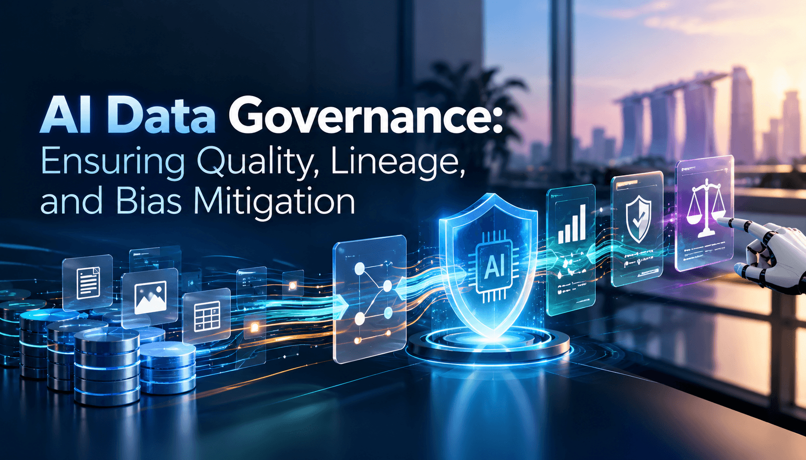 AI Data Governance: Ensuring Quality, Lineage, and Bias Mitigation