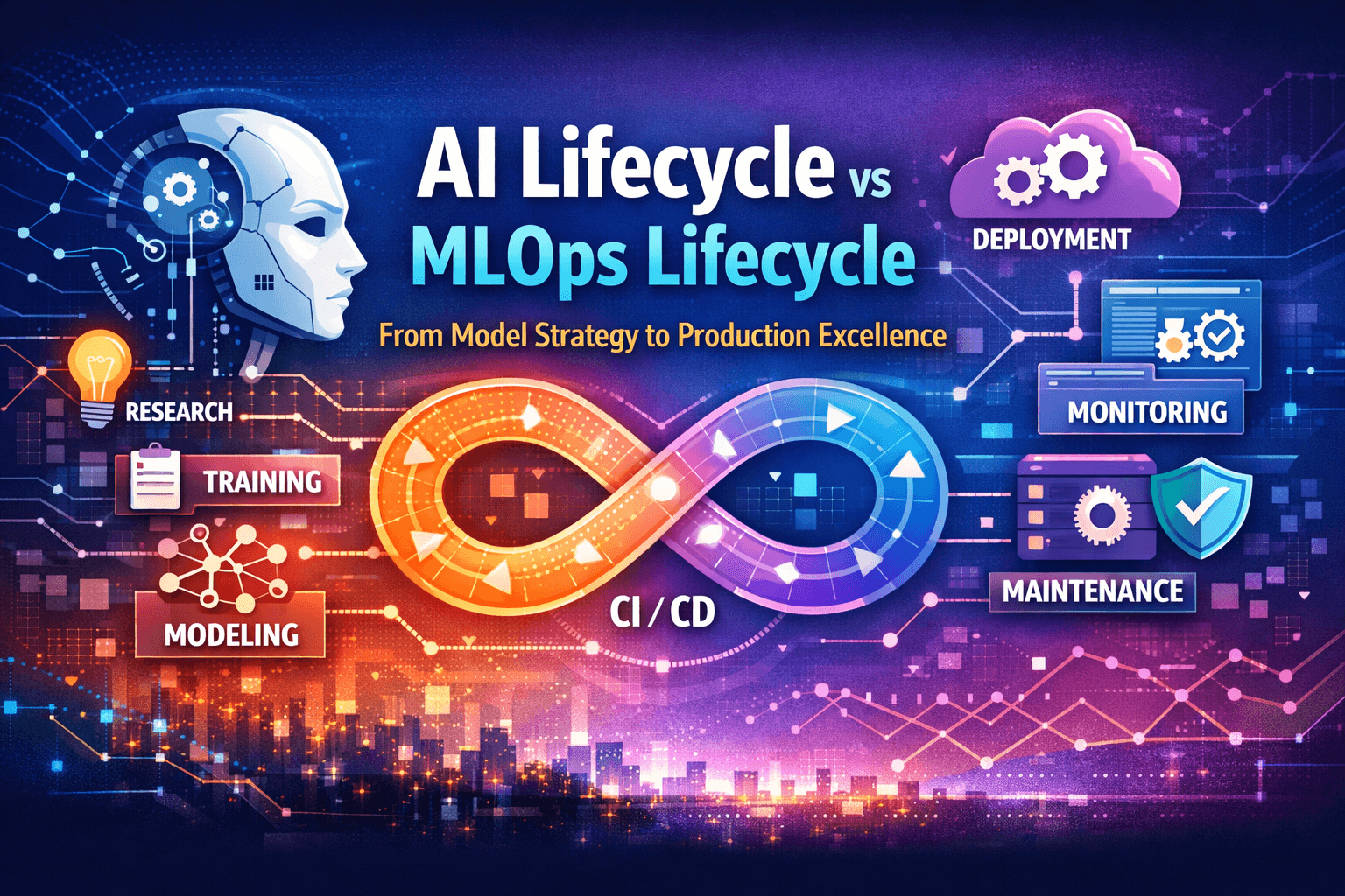 AI Lifecycle vs MLOps Lifecycle: From Model Strategy to Production Excellence