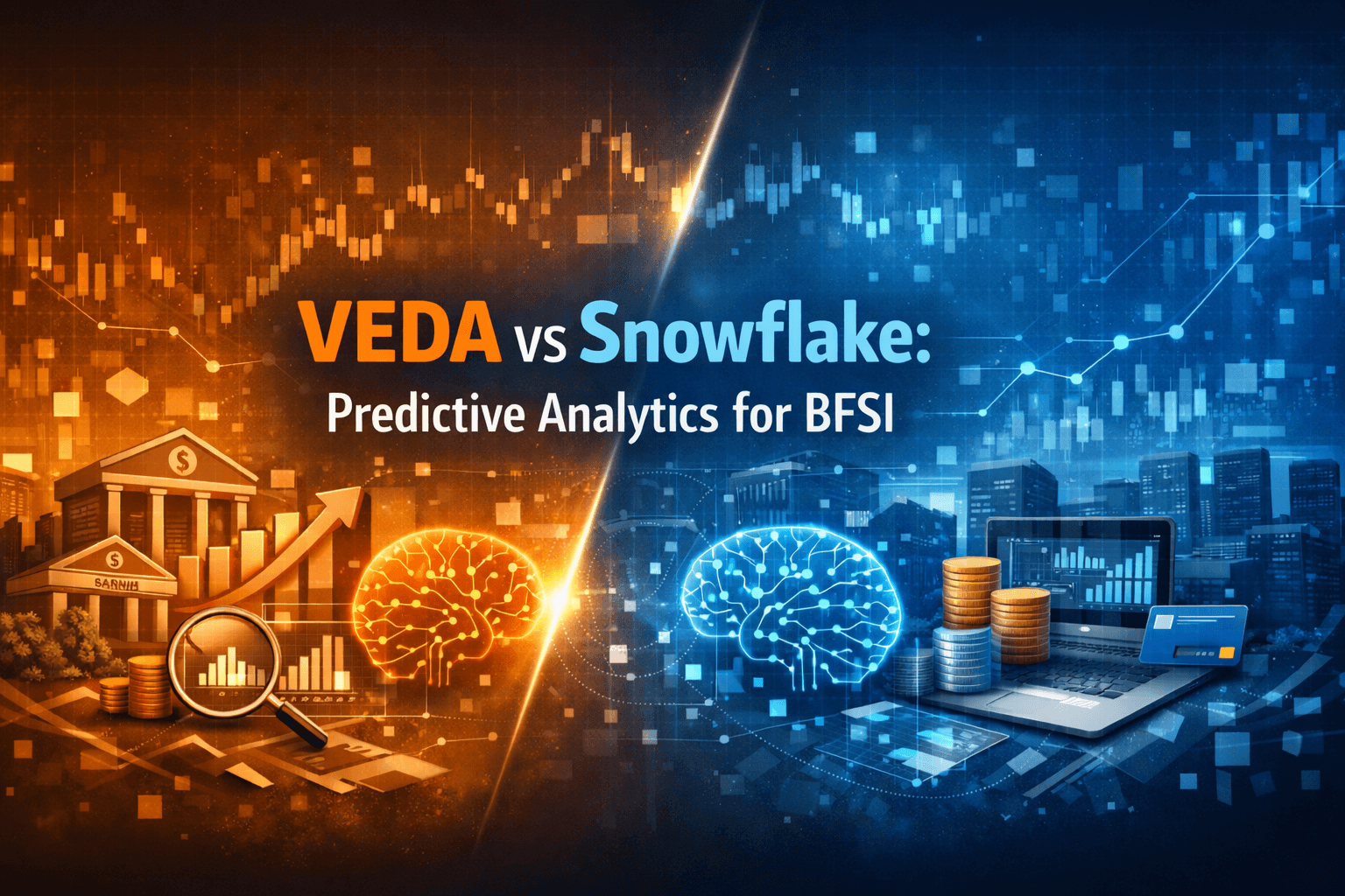 VEDA vs Snowflake: Predictive Analytics for BFSI