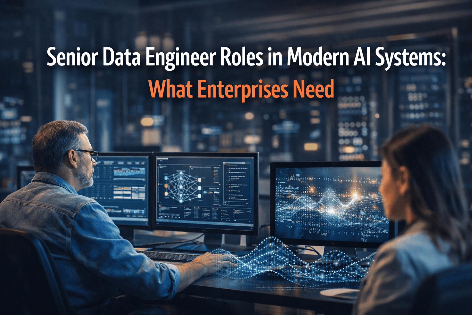 Senior Data Engineer Roles in Modern AI Systems: What Enterprises Need