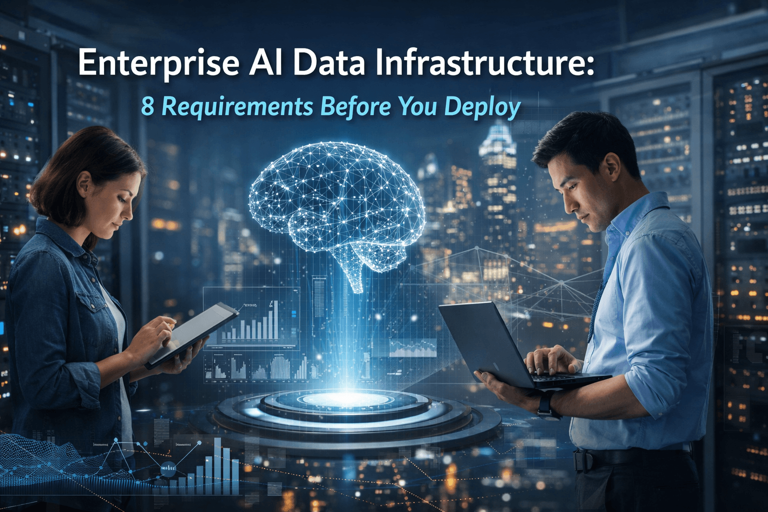 Enterprise AI Data Infrastructure: 8 Requirements Before You Deploy