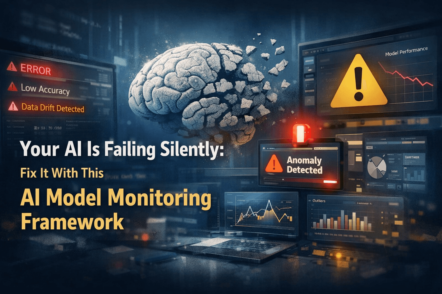 Your AI Is Failing Silently: Fix It With This AI Model Monitoring Framework