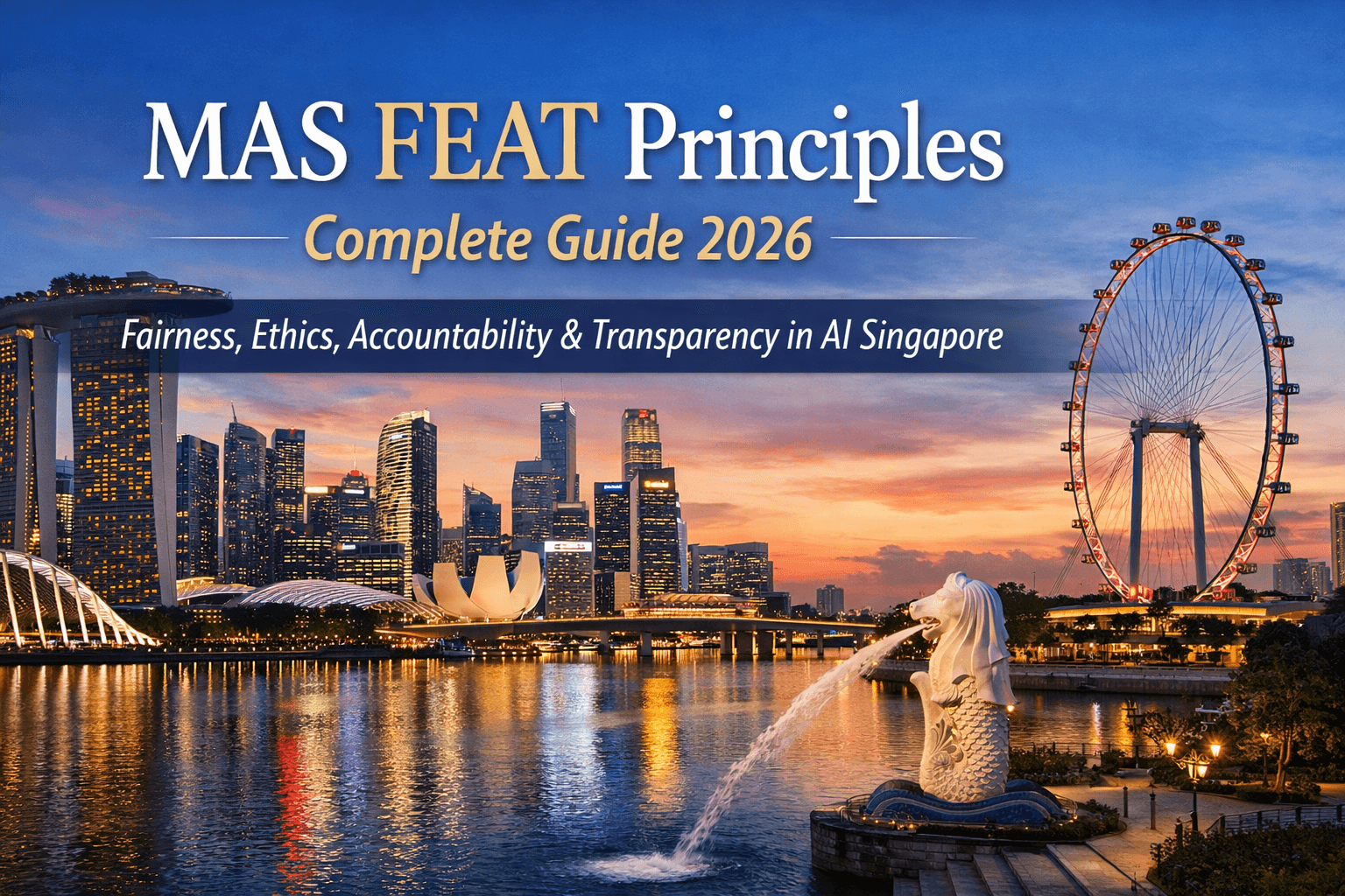 MAS FEAT Principles Complete Guide 2026: Fairness, Ethics, Accountability & Transparency in AI Singapore